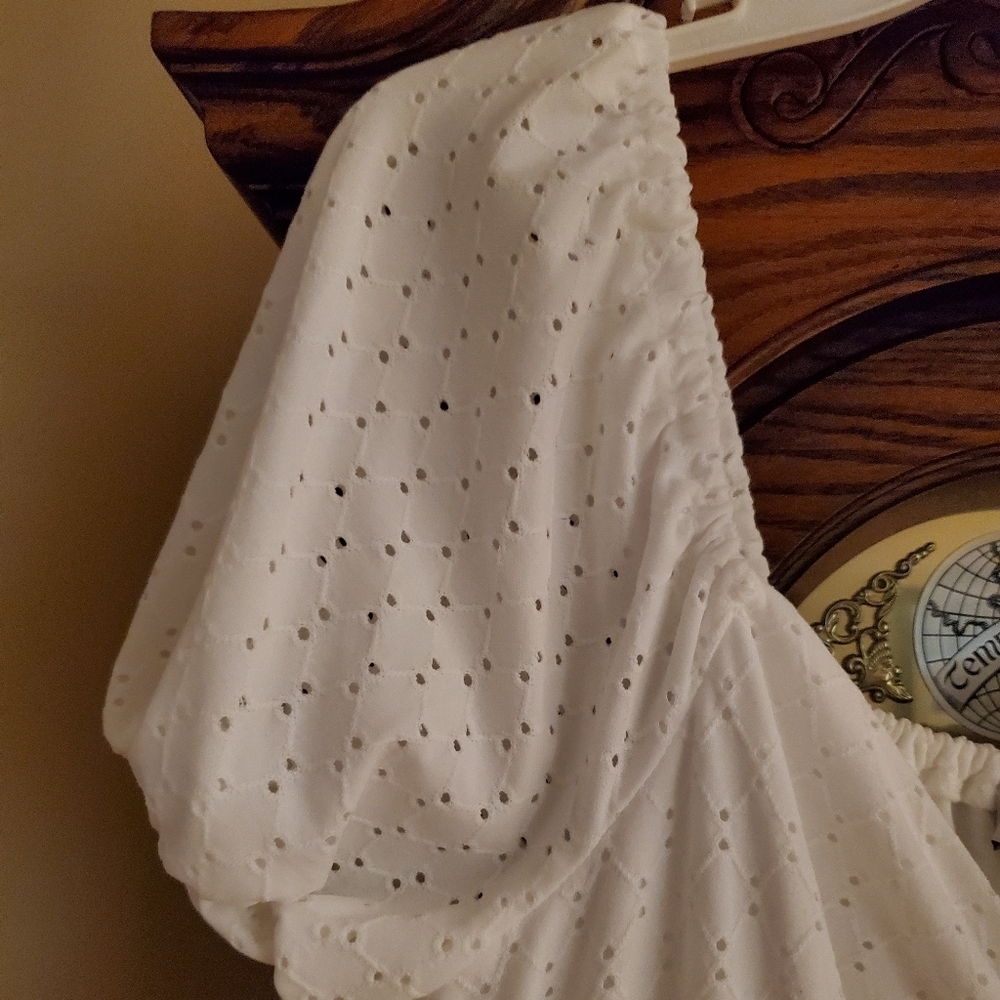 Loxology Women's Eyelet Shift Dress NWOT - Picture 8 of 14